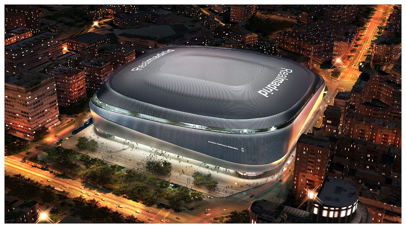 El NUEVO SANTIAGO BERNABEU: el estadio MÁS MODERNO del fútbol 